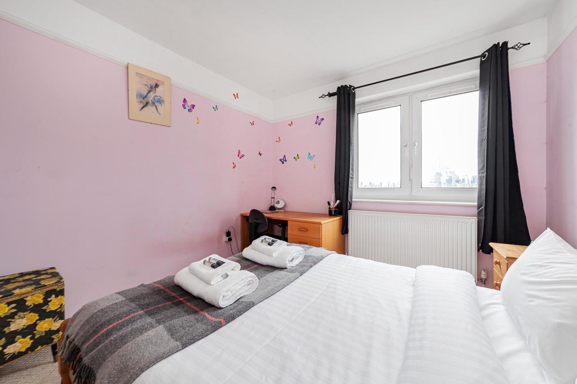 Elegant 1Br Flat With Balcony & City View, Walworth London Exterior foto